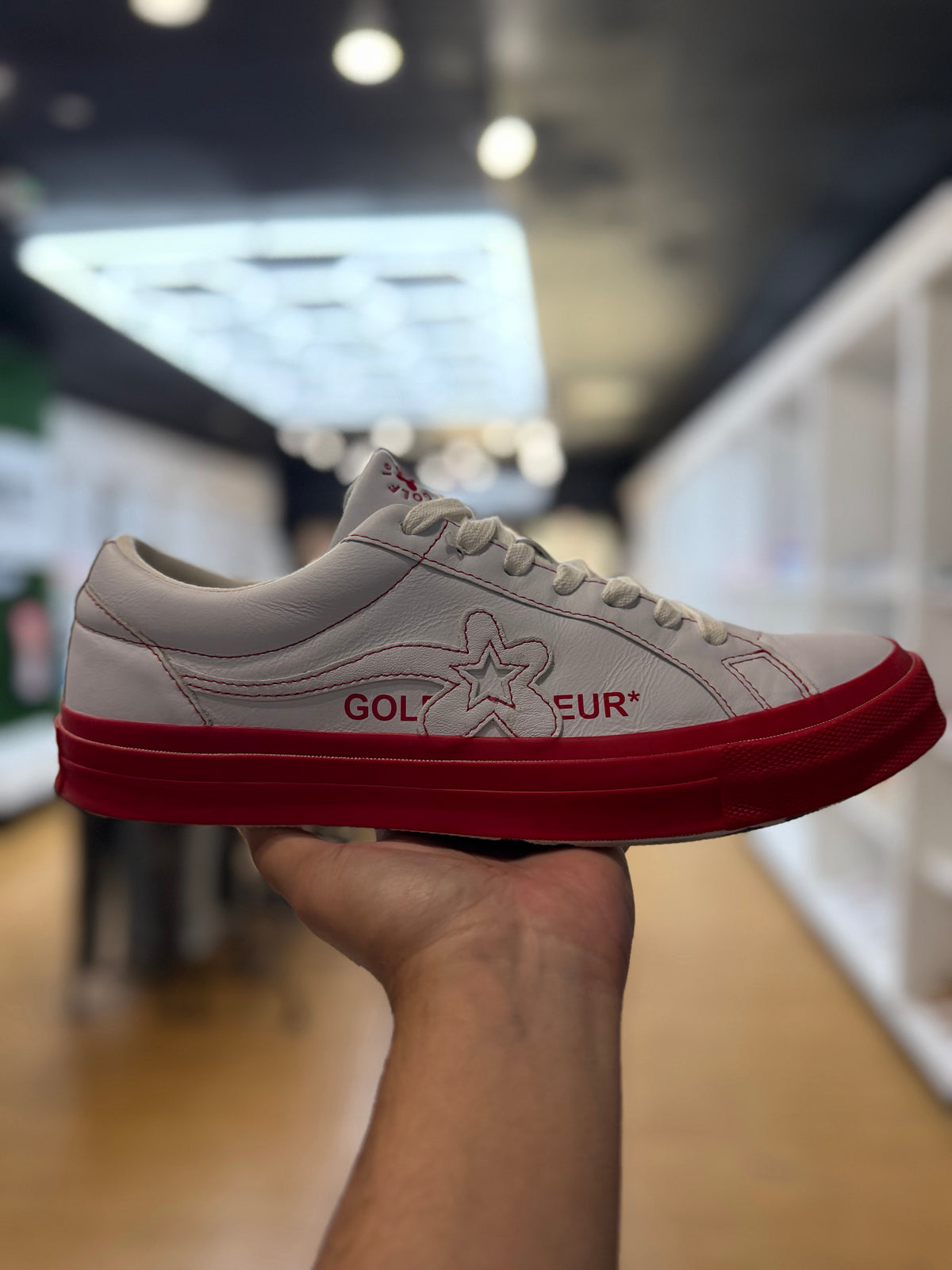 Converse One Star Ox Golf le Fleur Color Block Pack Red PRE-OWNED
