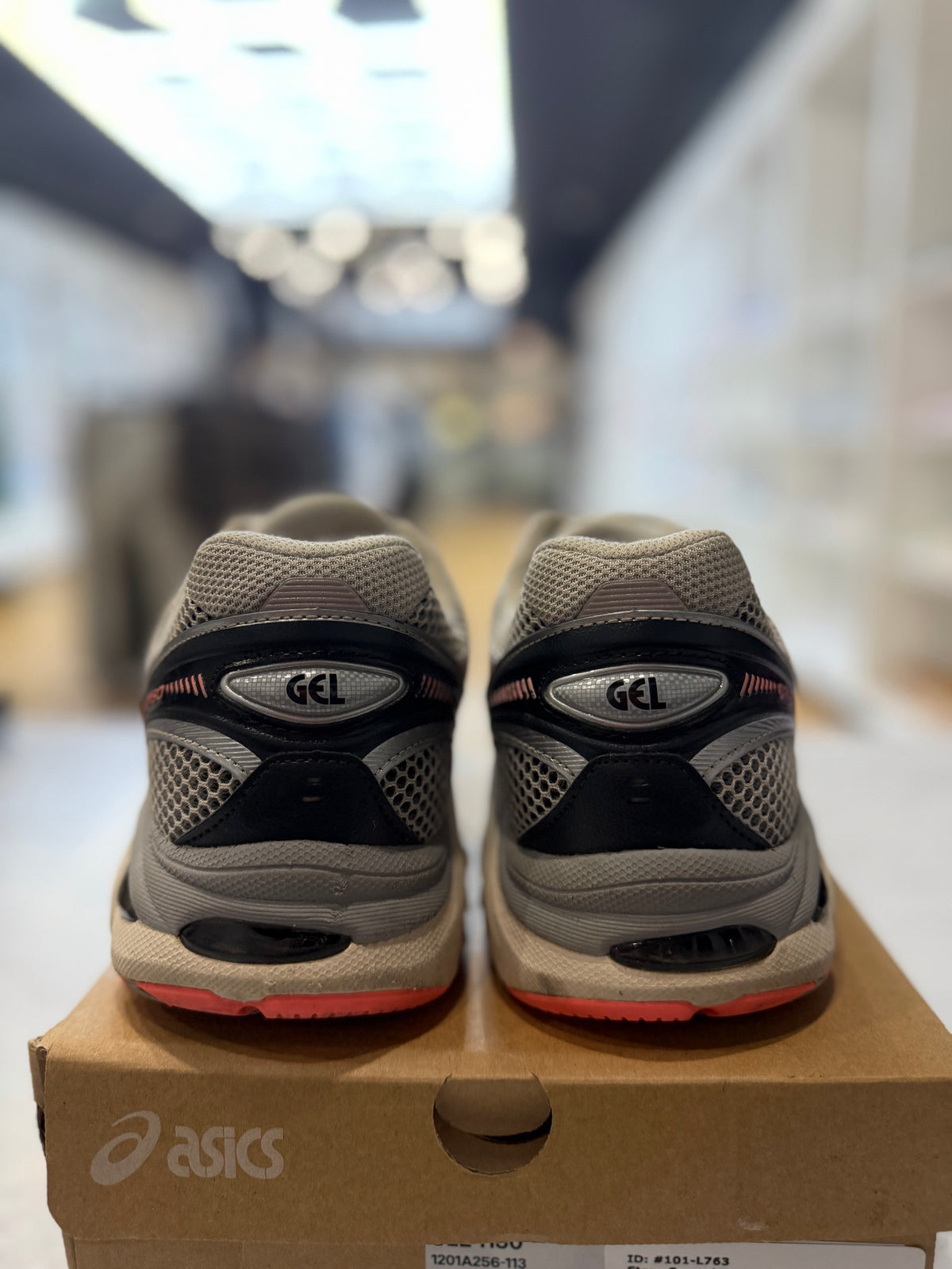 ASICS GT-2160 White Sun Coral PRE-OWNED