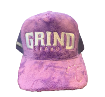 YBE Grind Season Fur Hat Purple