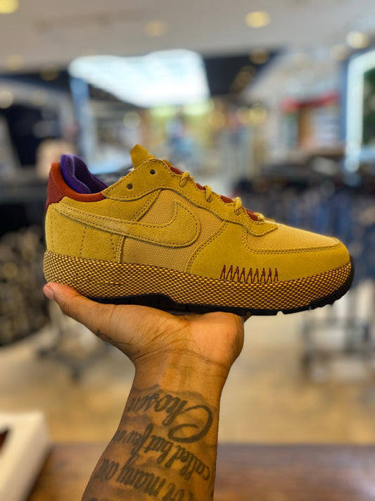 Nike Air Force 1 Wild Low Wheat Gold (Women's) PRE-OWNED