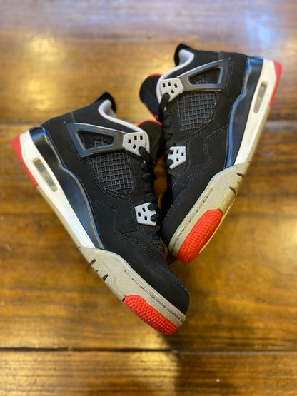 Jordan 4 Retro Bred (2019) (GS) - PRE-OWNED