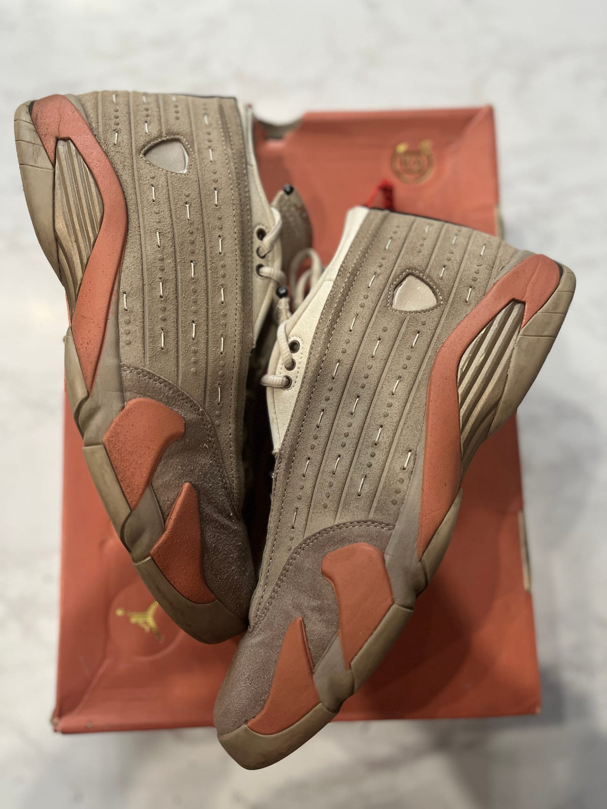 Jordan 14 Retro Low CLOT Terra Blush PRE-OWNED