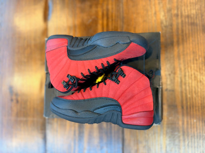 Jordan 12 Retro Reverse Flu Game (GS) PRE-OWNED