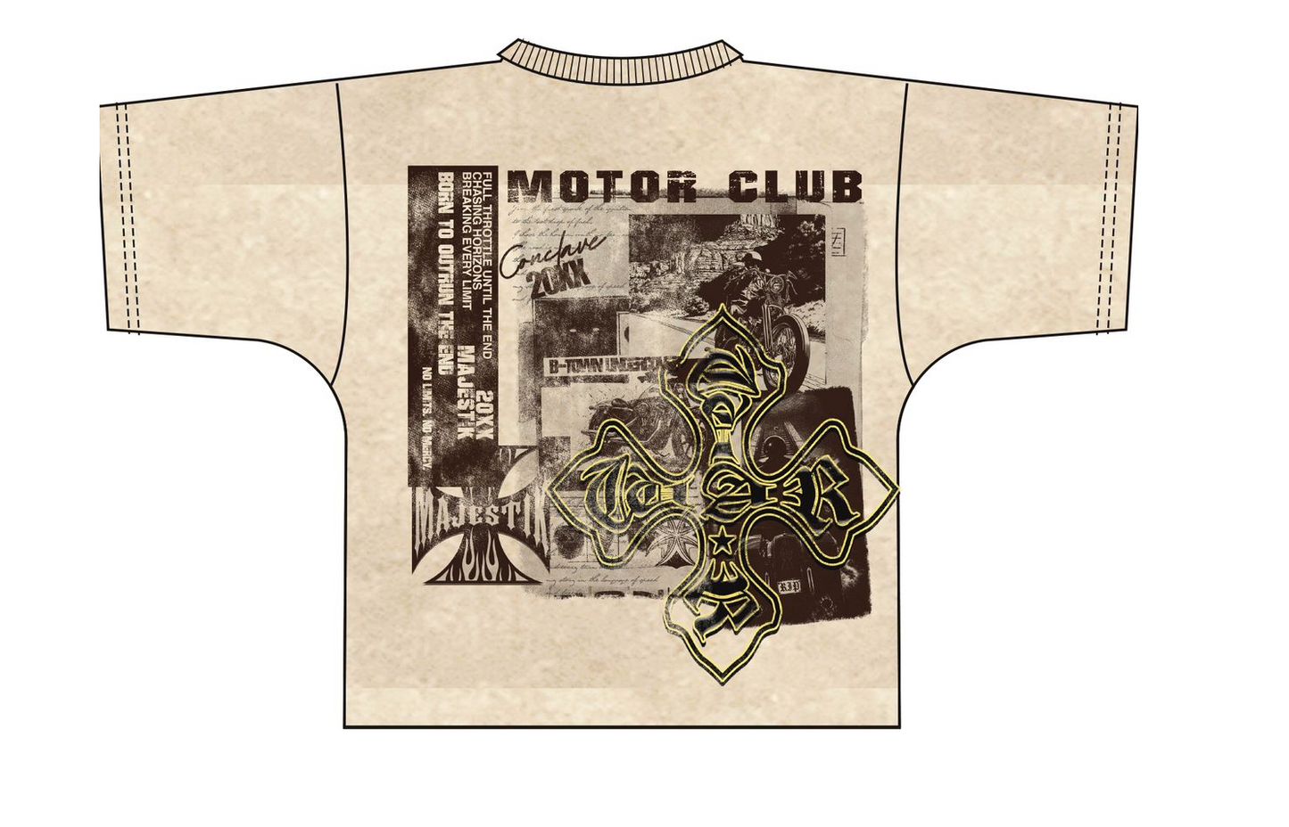 Majestik Motor Club Tee