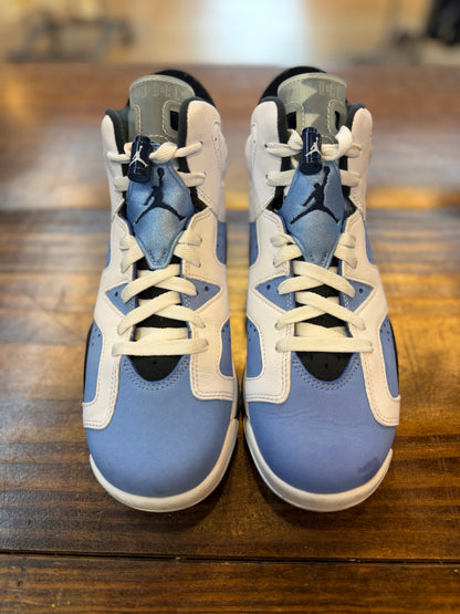 Jordan 6 Retro UNC White (GS) PRE-OWNED