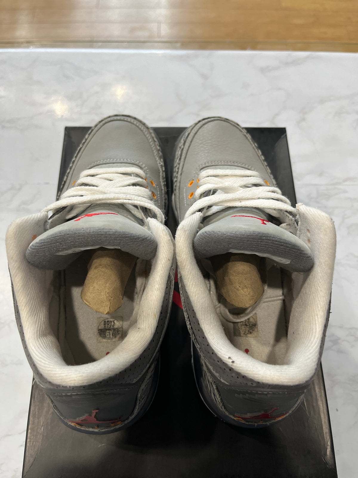Jordan 3 Retro Cool Grey (2021) (GS) PRE-OWNED