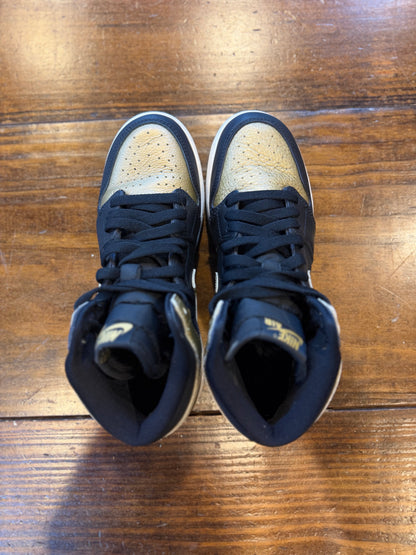 Jordan 1 Retro High OG Black Metallic Gold (GS) PRE-OWNED