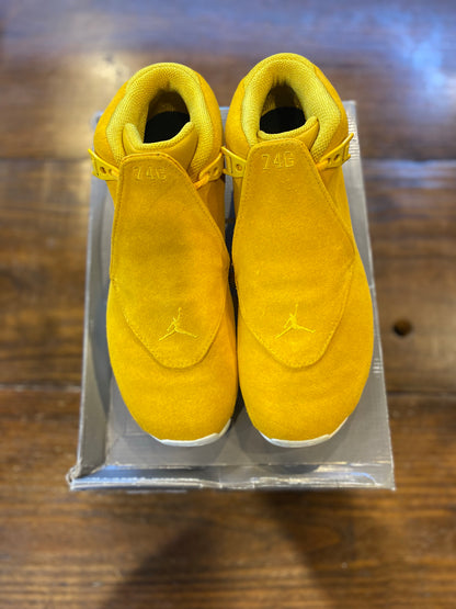 Jordan 18 Retro Yellow Ochre PRE-OWED