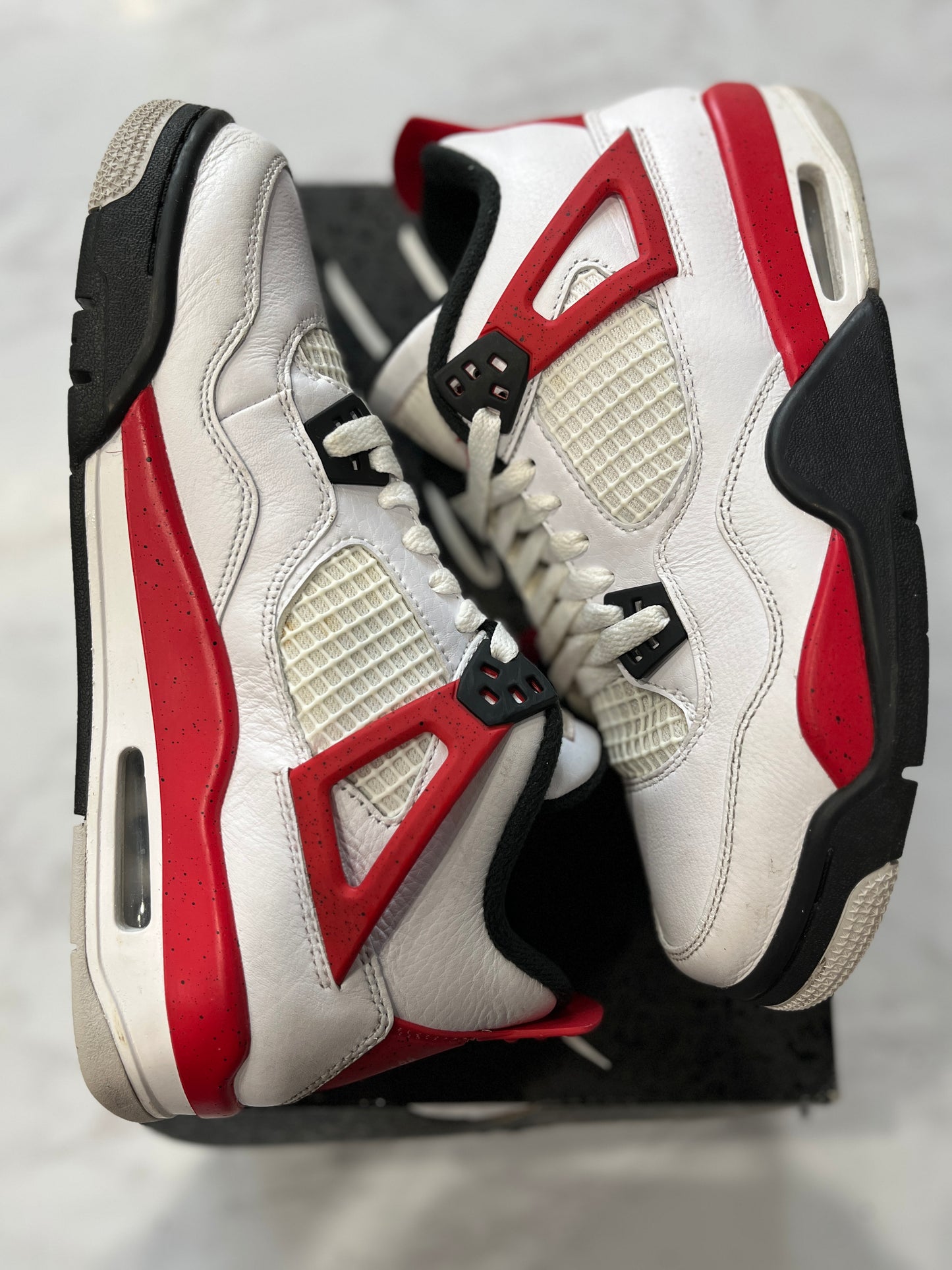 Jordan 4 Retro Red Cement (GS) PRE-OWNED