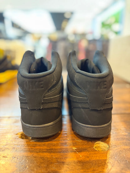Nike Court Vision Mid Black PRE-OWNED