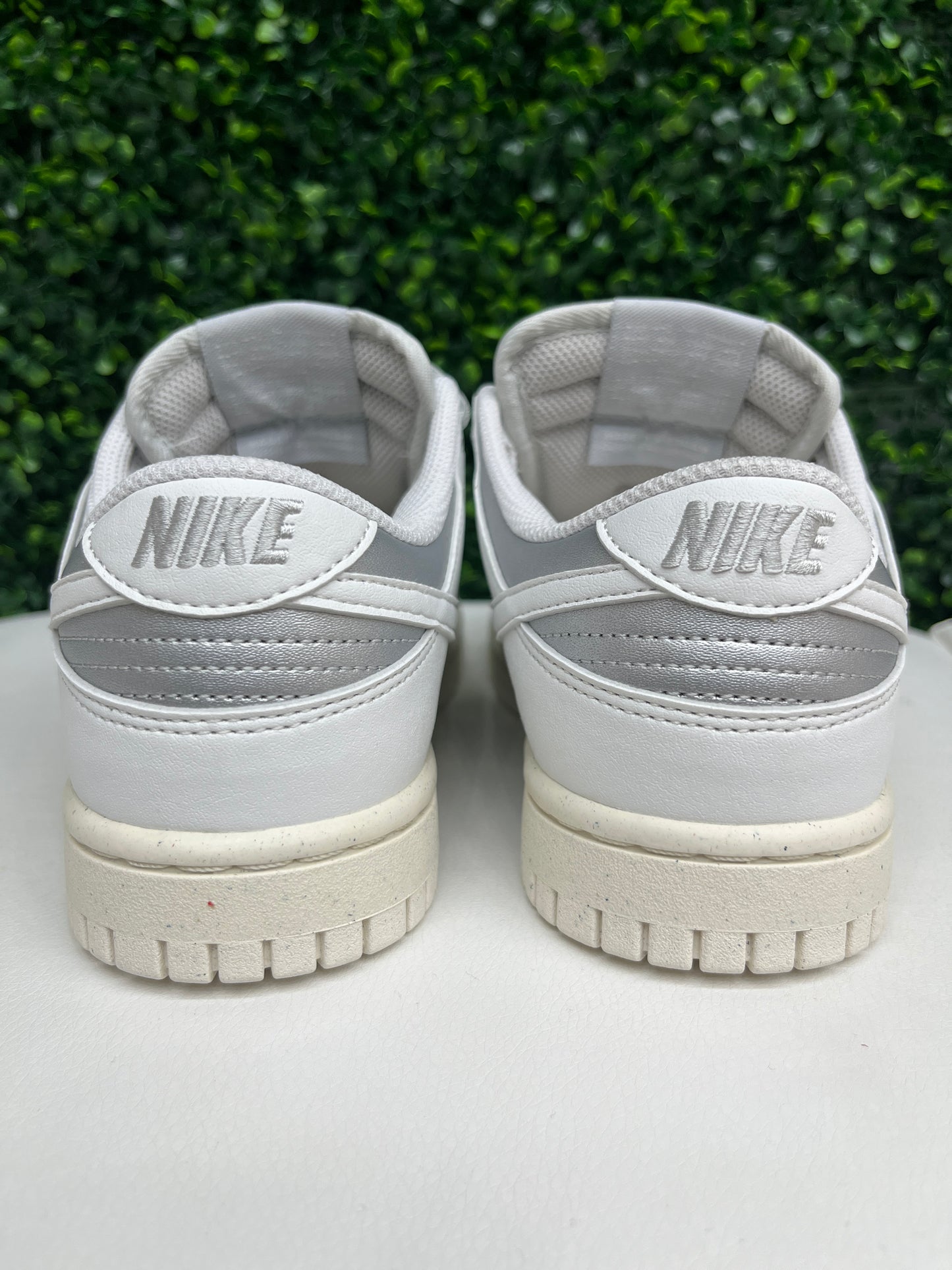 Nike Dunk Low Next Nature Sheer Lace Metallic Platinum (Women's)