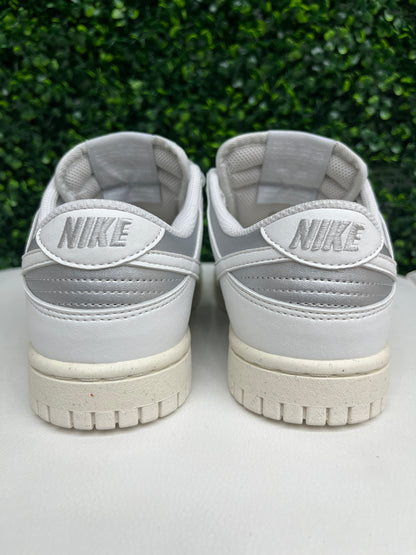 Nike Dunk Low Next Nature Sheer Lace Metallic Platinum (Women's)