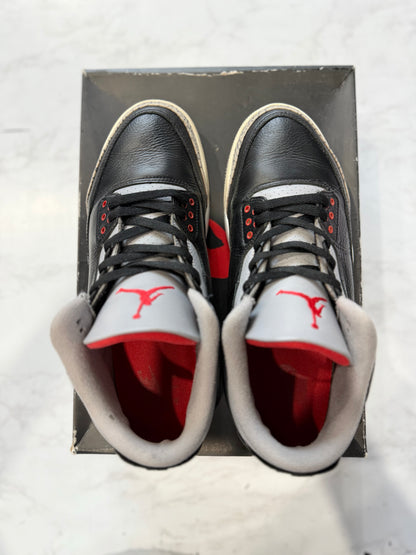 Jordan 3 Retro OG Black Cement (2024) PRE-OWNED