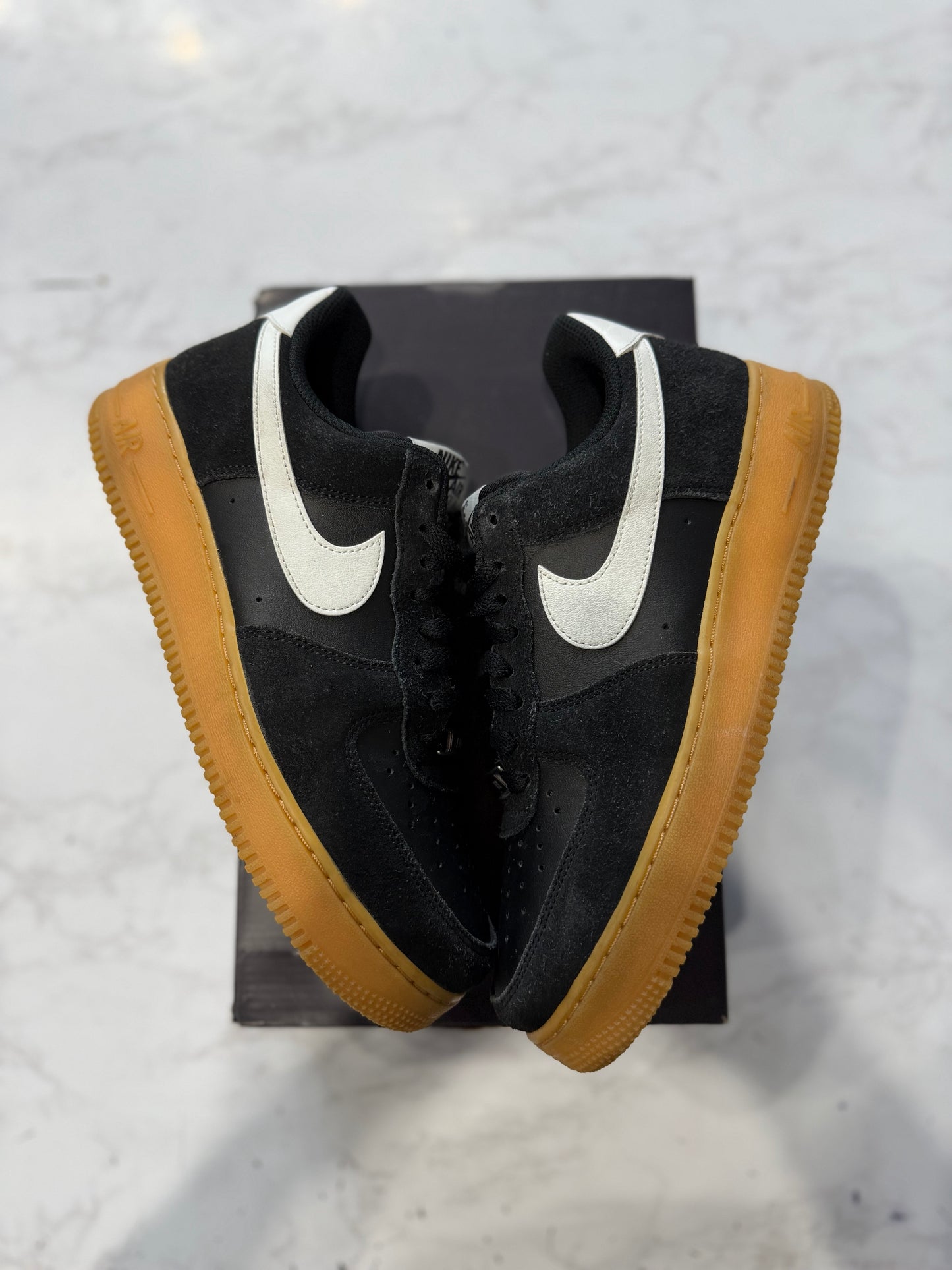 Nike Air Force 1 Low '07 LV8 Black Summit White Gum PRE-OWNED