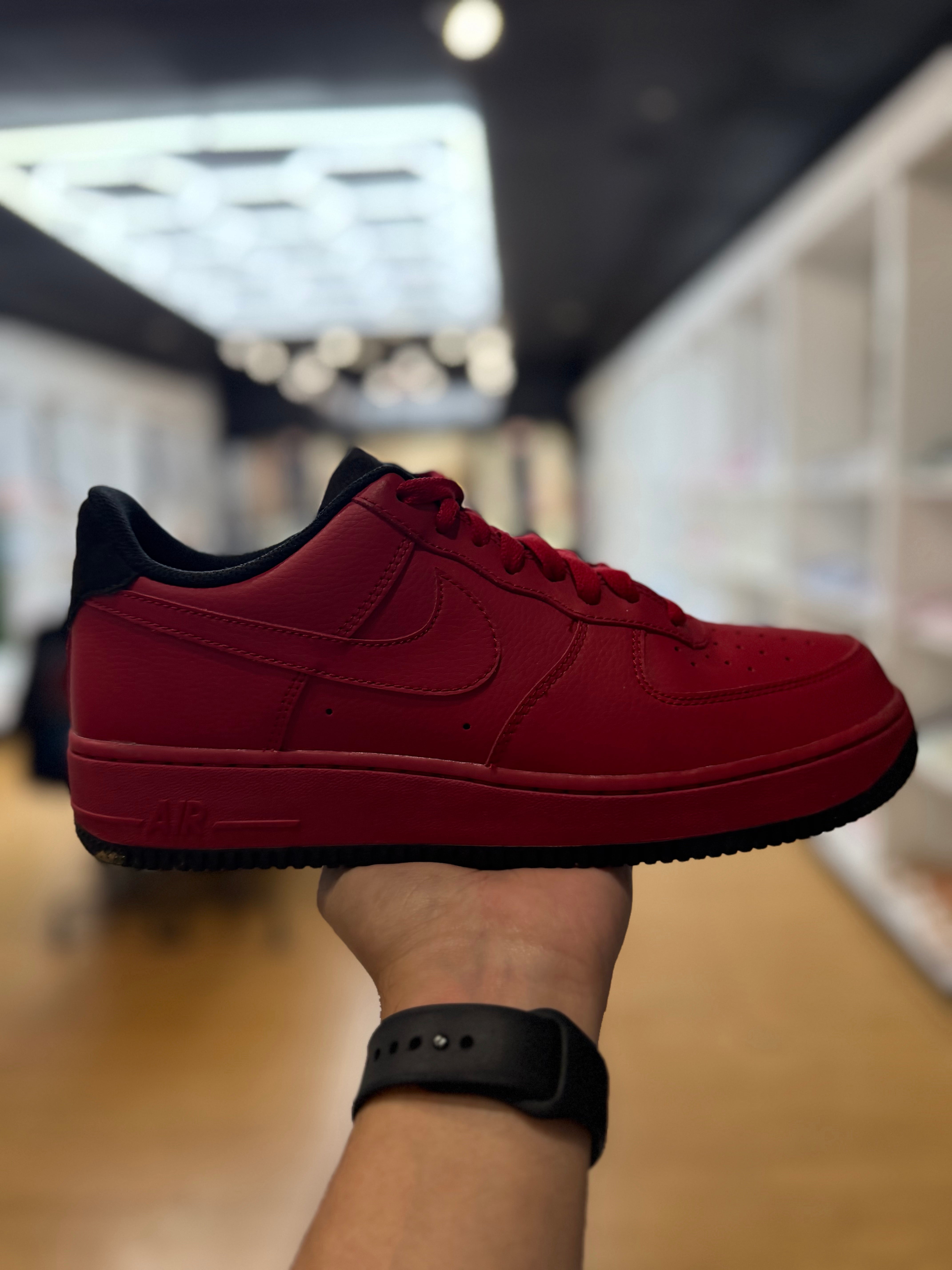 Nike Air Force 1 Low '07 'Gym Red Black' PRE-OWNED