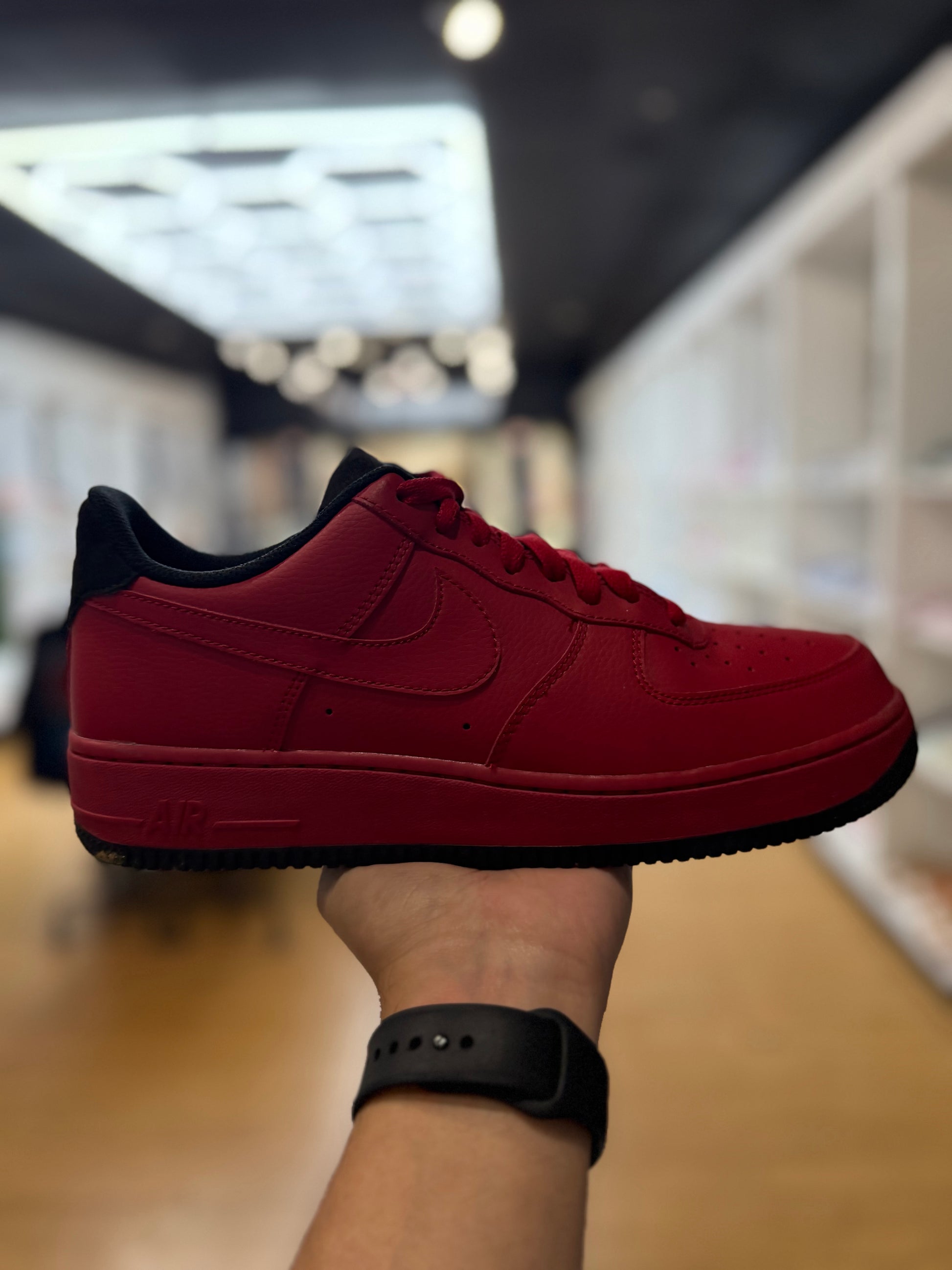 Nike Air Force 1 Low '07 'Gym Red Black' PRE-OWNED