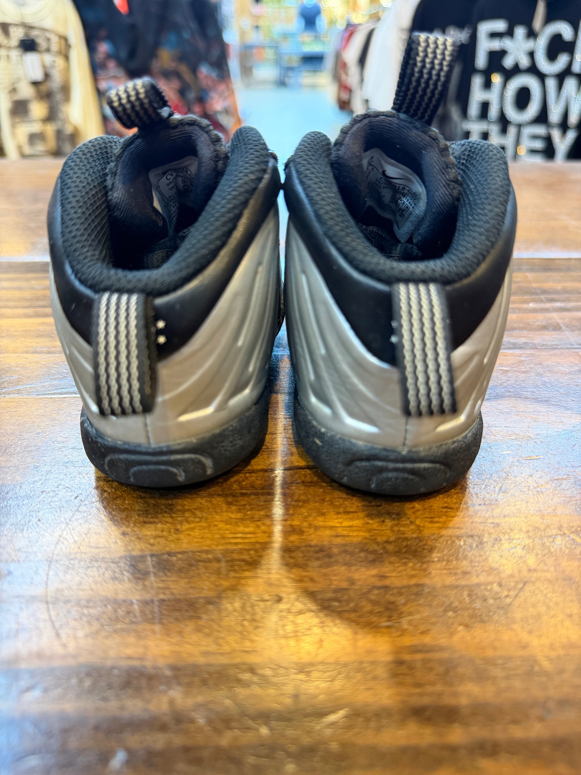 Nike Air Foamposite One Chrome Black (TD) PRE-OWNED