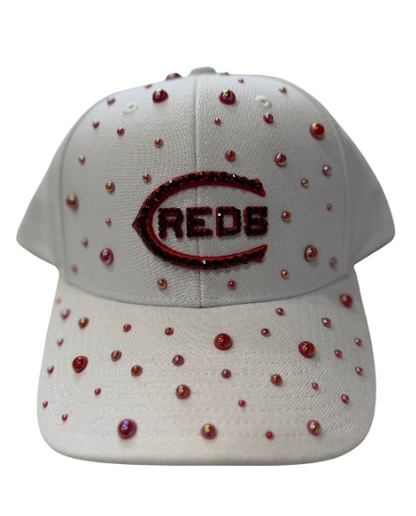 Reds Hat Red Pearls