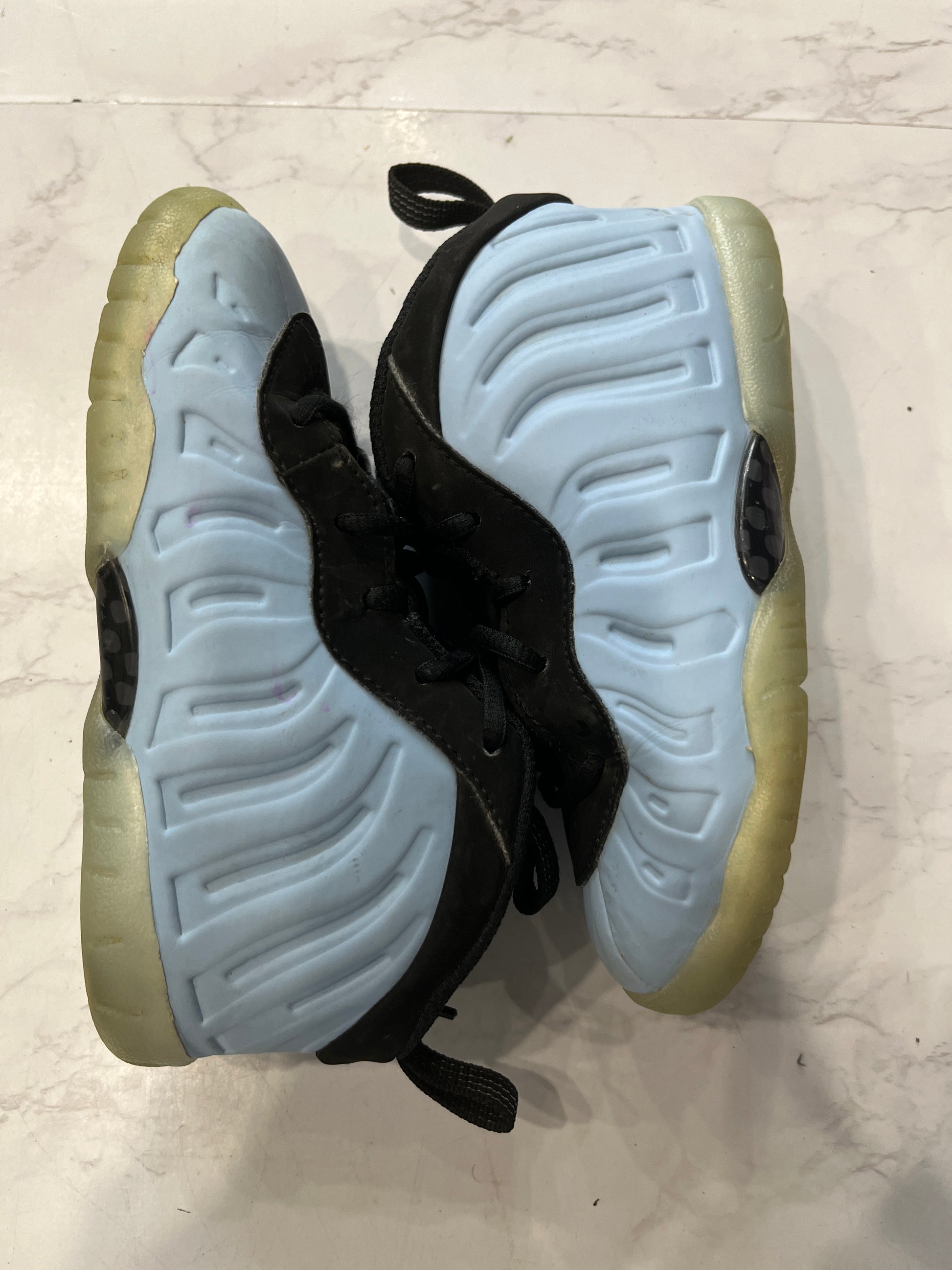 Nike Little Posite One Psychic Blue (TD) PRE-OWNED