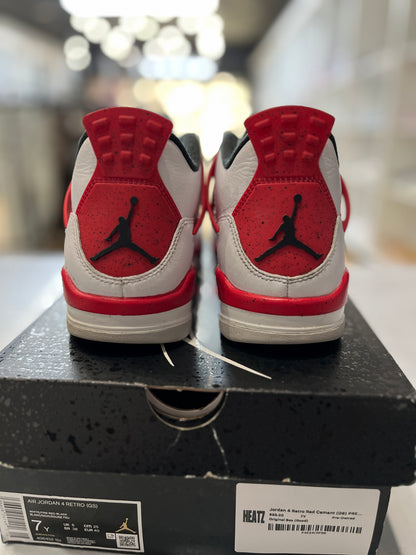 Jordan 4 Retro Red Cement (GS) PRE-OWNED