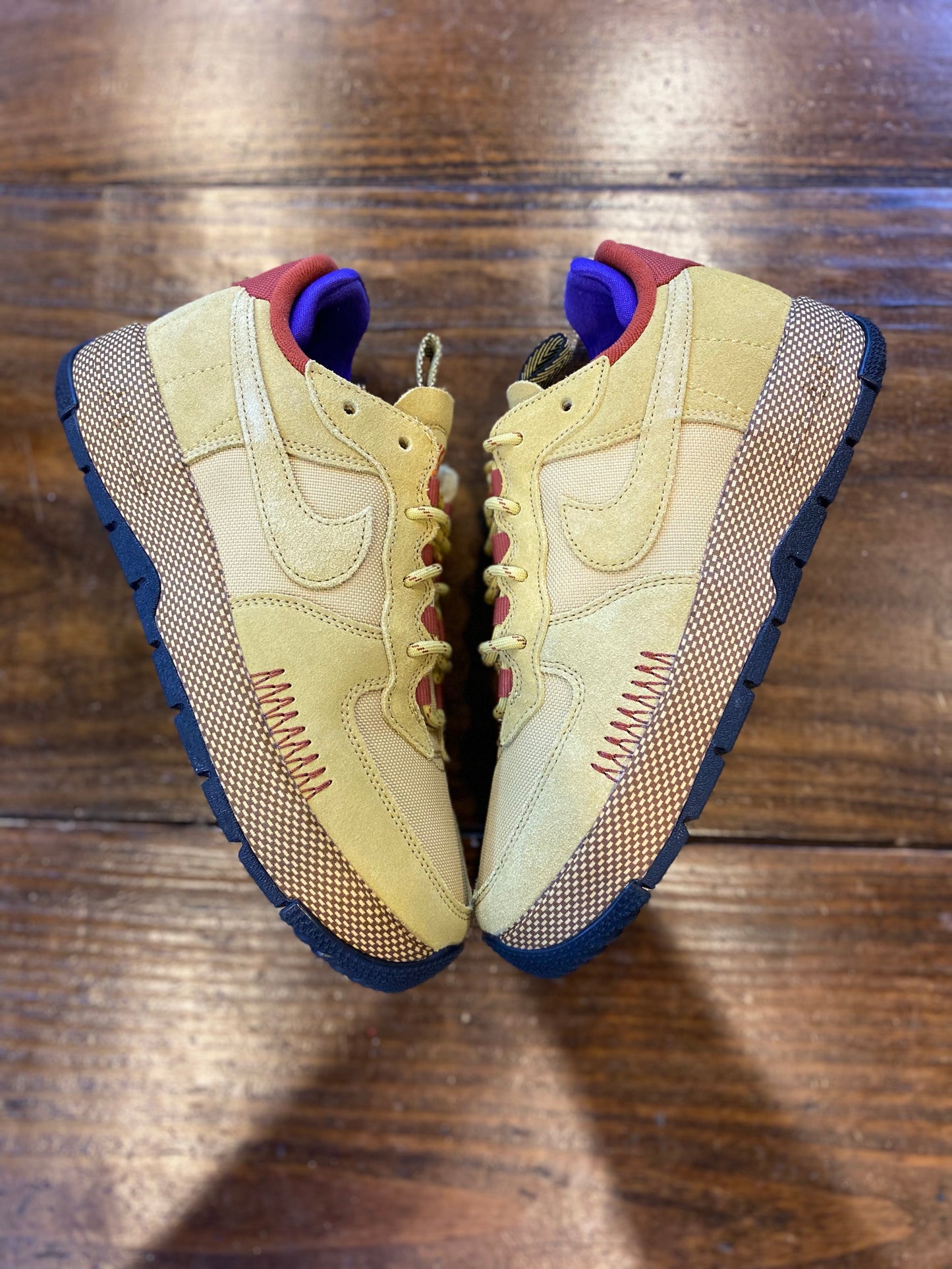 Nike Air Force 1 Wild Low Wheat Gold (Women's) PRE-OWNED