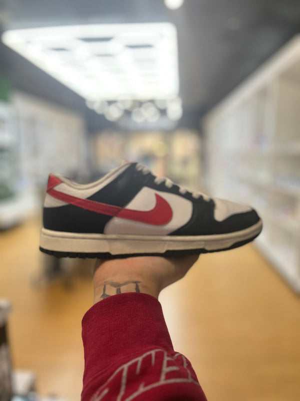 Nike Dunk Low Retro Red Swoosh Panda PRE-OWNED