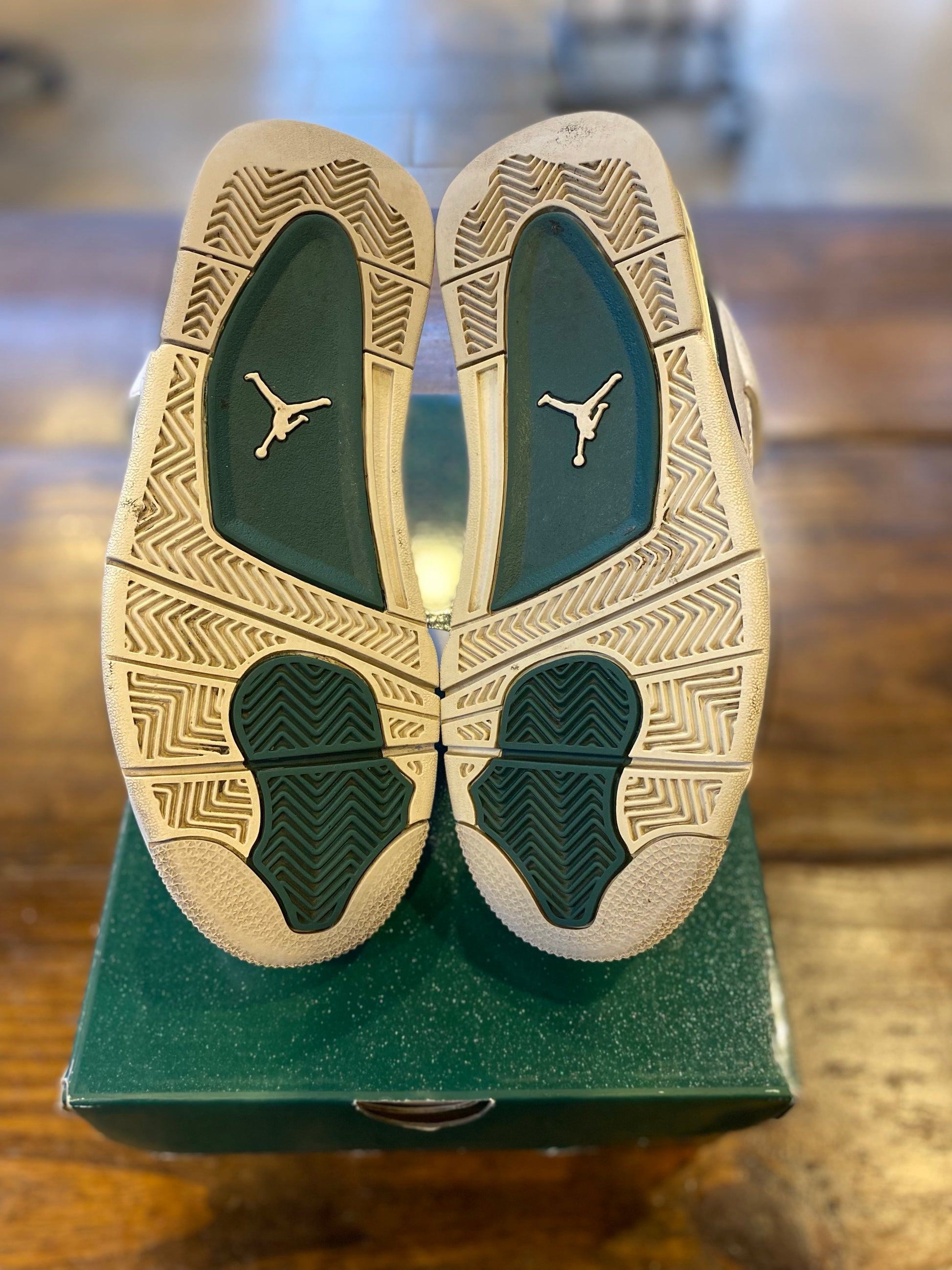 Jordan 4 Retro Oxidized Green (GS) PRE-OWNED