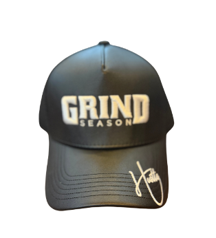 YBE Grind Season Leather Hat BLK
