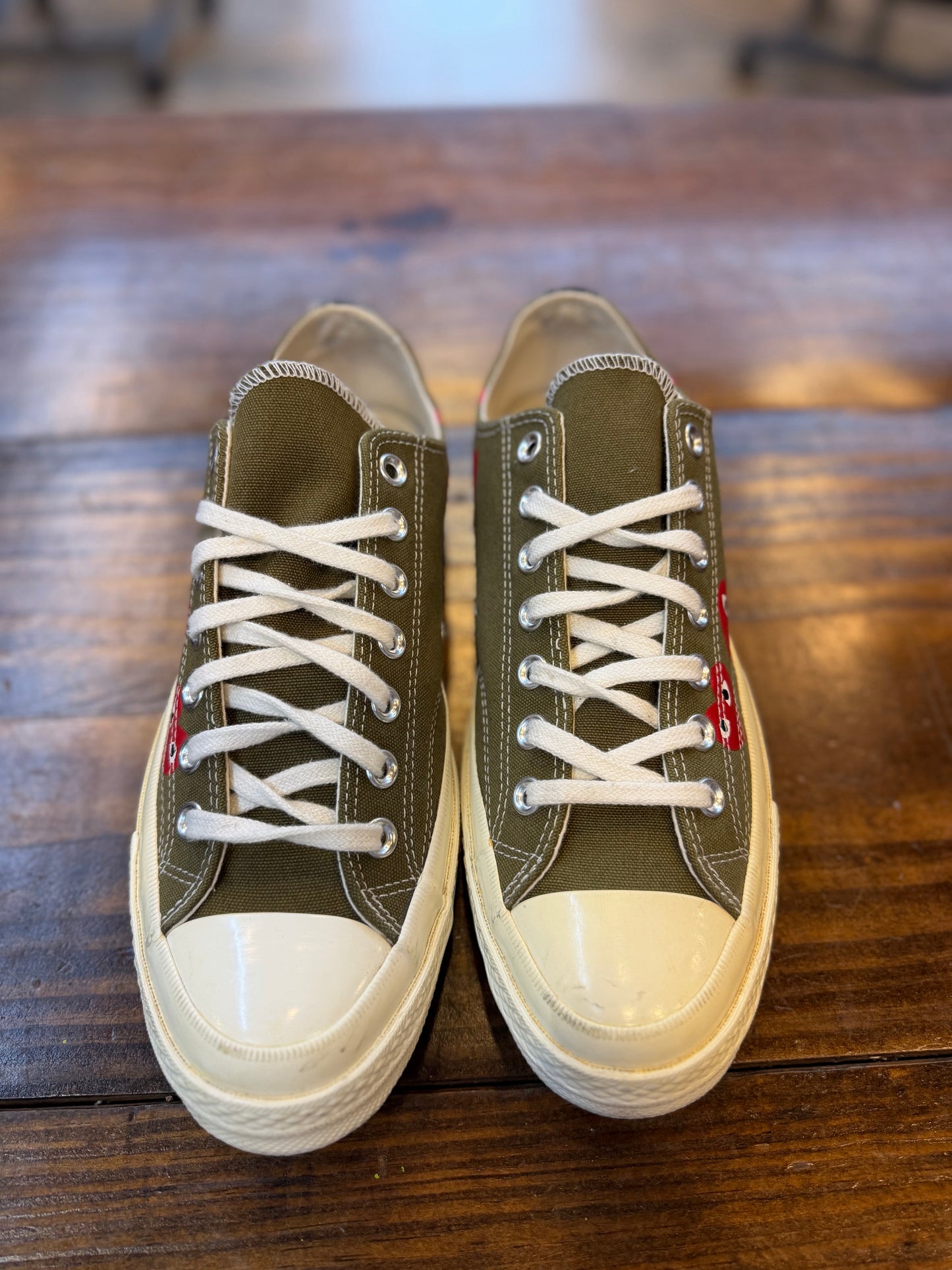 Converse Chuck Taylor All Star 70 Ox Comme des Garcons Olive PRE-OWNED
