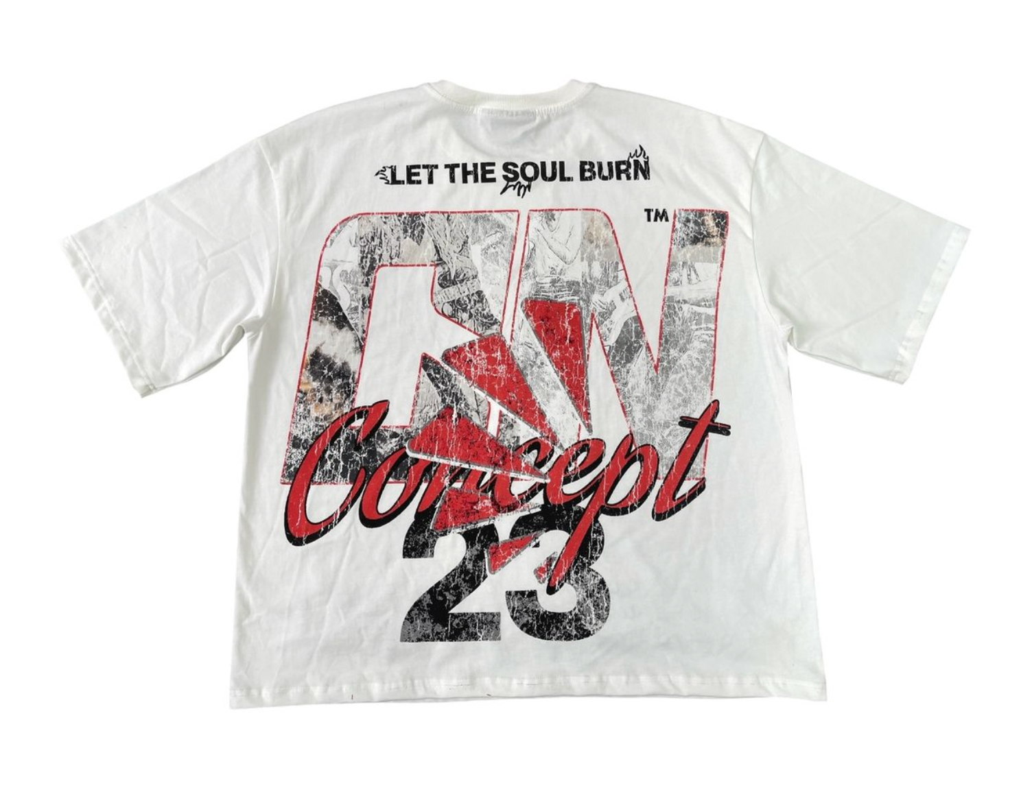 Concept "Soul" Boxy Tee - White