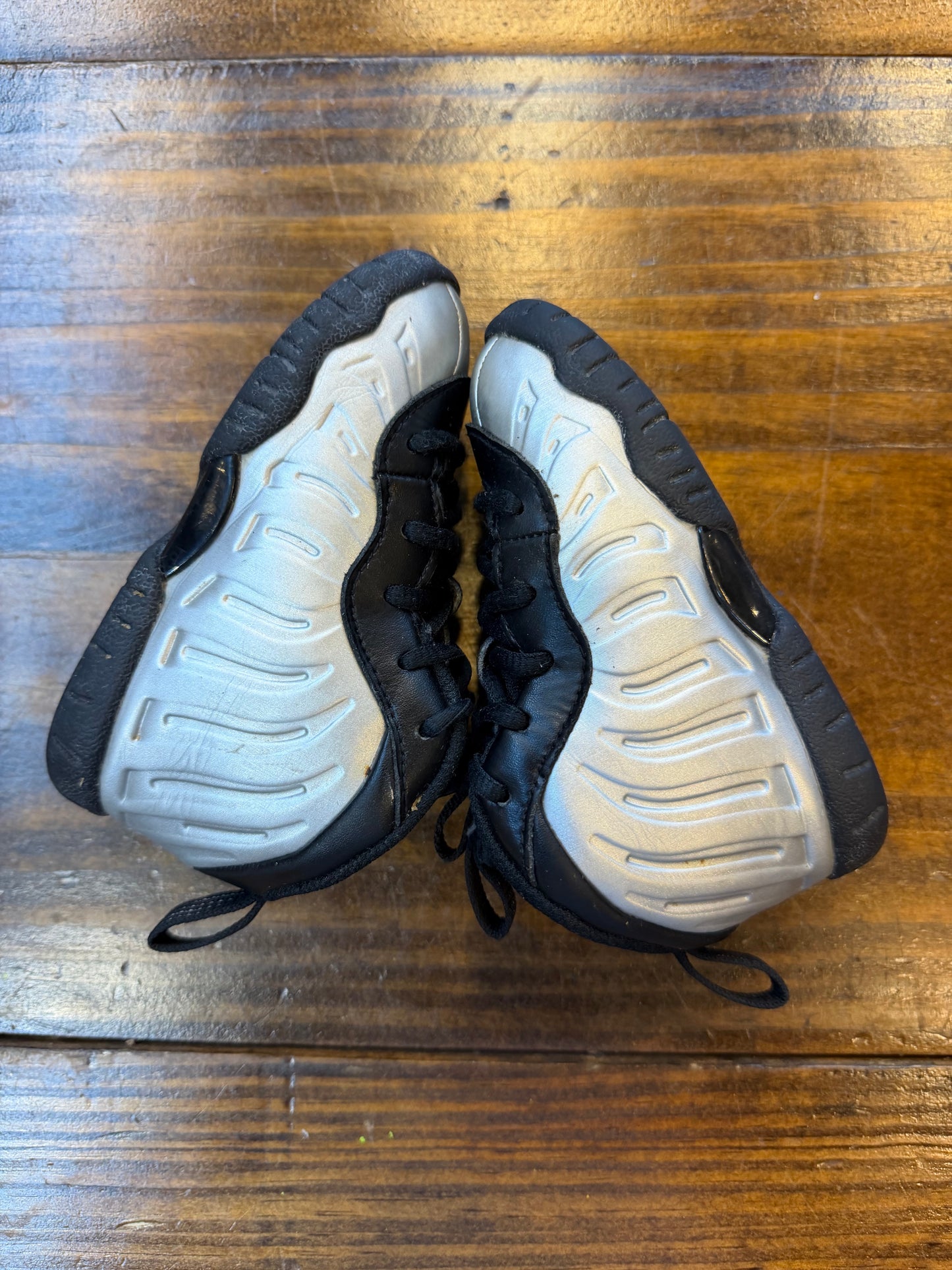 Nike Air Foamposite One Chrome Black (TD) PRE-OWNED