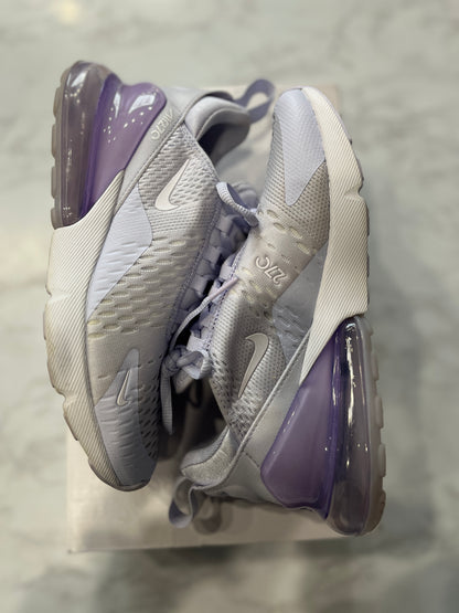 Nike Air Max 270 Amethyst Tint White (Women's) PRE-OWNED