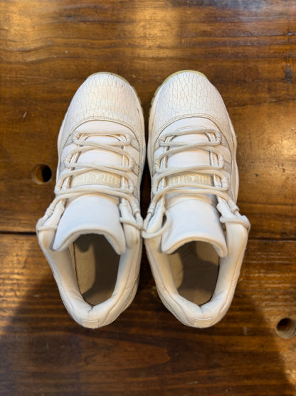 Jordan 11 Retro Low Heiress Pure Platinum (GS) PRE-OWNED