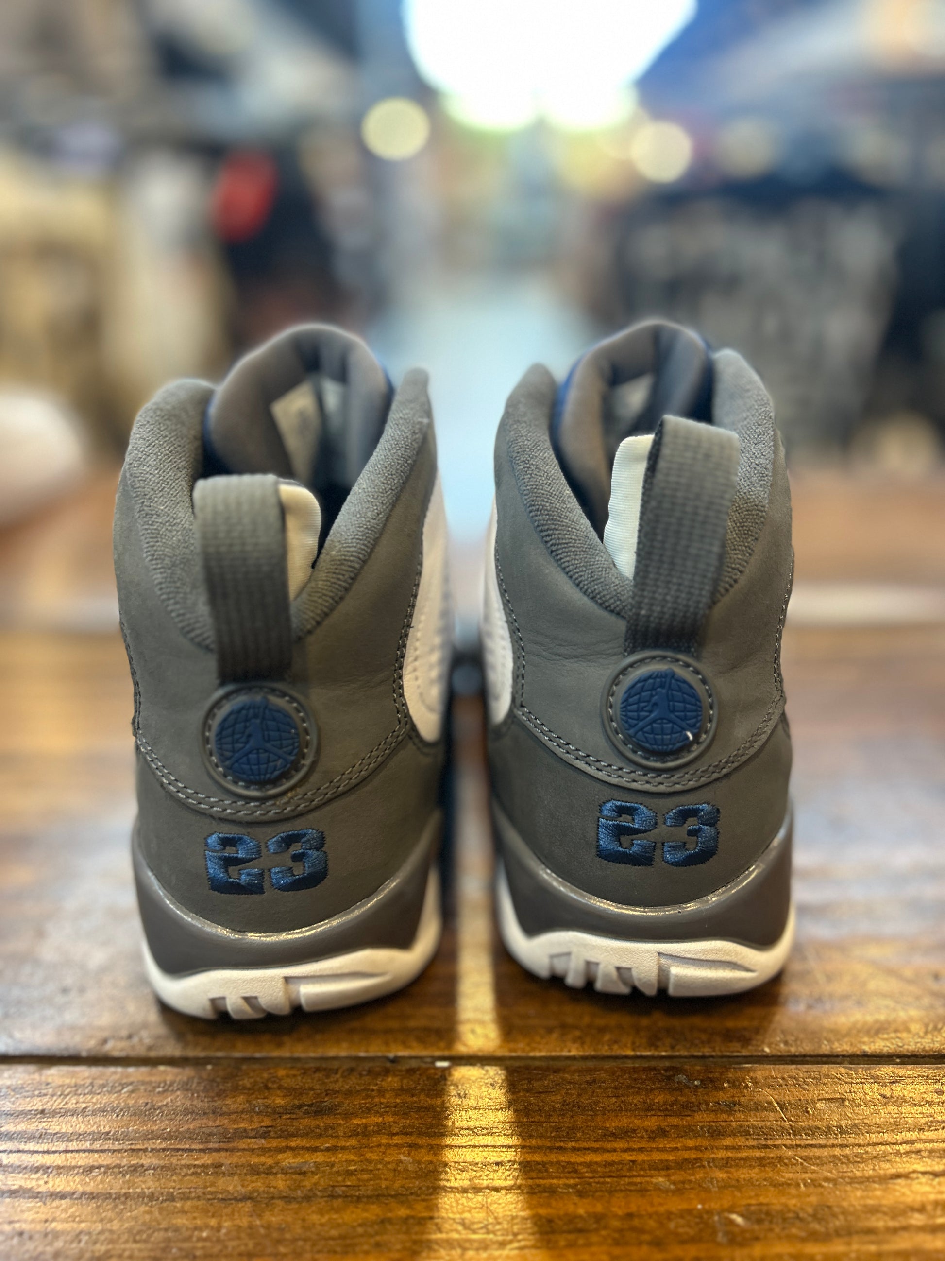 Jordan 9 Retro Flint Grey French Blue (2026) (GS) PRE-OWNED