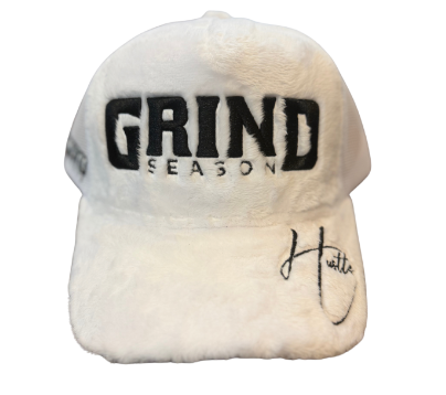 YBE Grind Season Fur Hat WHT
