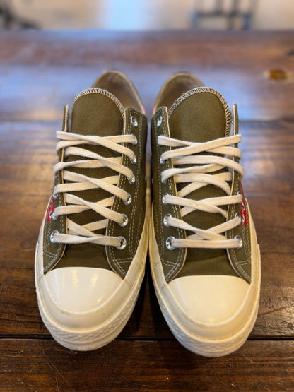 Converse Chuck Taylor All Star 70 Ox Comme des Garcons Olive PRE-OWNED