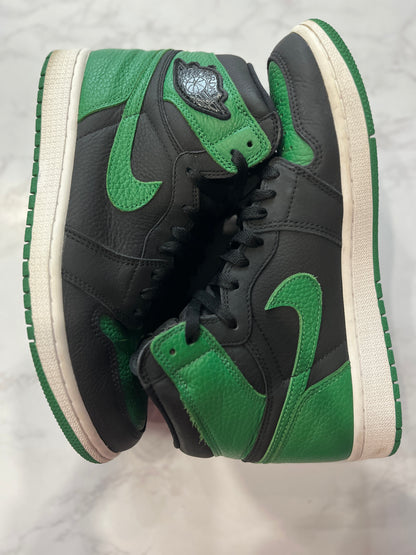 Jordan 1 Retro High Pine Green Black PRE-OWNED