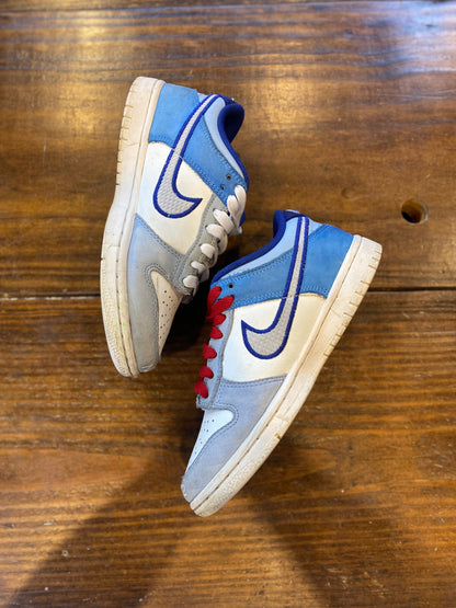 Nike Dunk Low Armory Blue Red Mesh (GS) PRE-OWNED