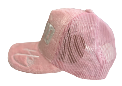 YBE Grind Season Fur Hat Pink