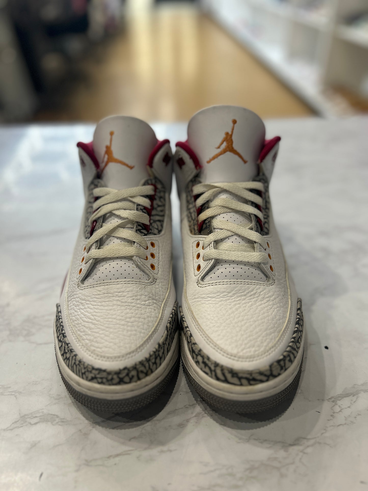 Jordan 3 Retro Cardinal Red PRE-OWNED
