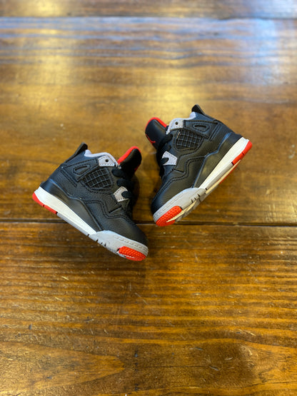 Jordan 4 Retro Bred Reimagined (TD) - PRE-OWNED