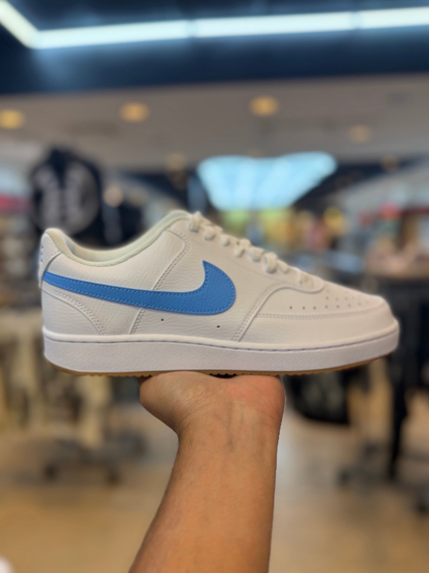 Nike Court Vision Low White University Blue PRE-OWNED