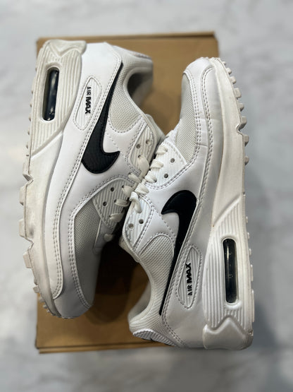 Nike Air Max 90 Next Nature White Black (Women's) PRE-OWNED