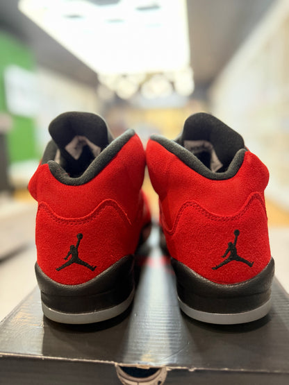 Jordan 5 Retro Raging Bull Red (2021) (GS) PRE-OWNED