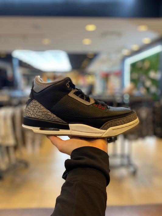 Jordan 3 Retro Black Cement (2024) (GS) PRE-OWNED