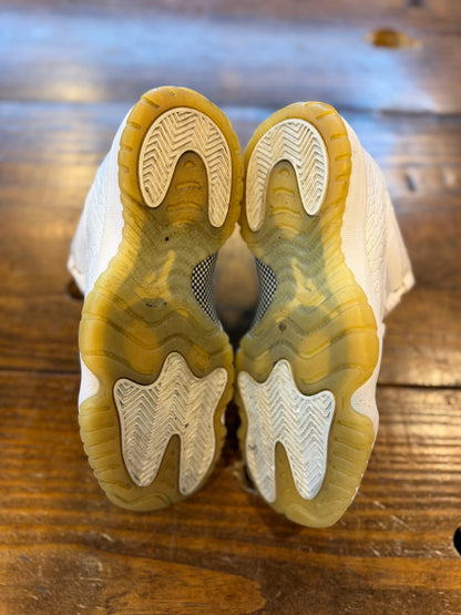 Jordan 11 Retro Low Heiress Pure Platinum (GS) PRE-OWNED