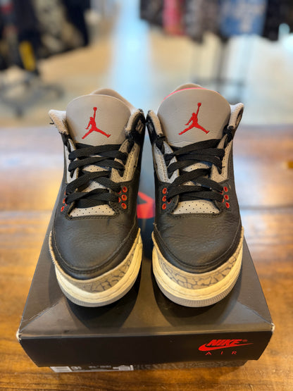 Jordan 3 Retro Black Cement (2024) (GS) PRE-OWNED