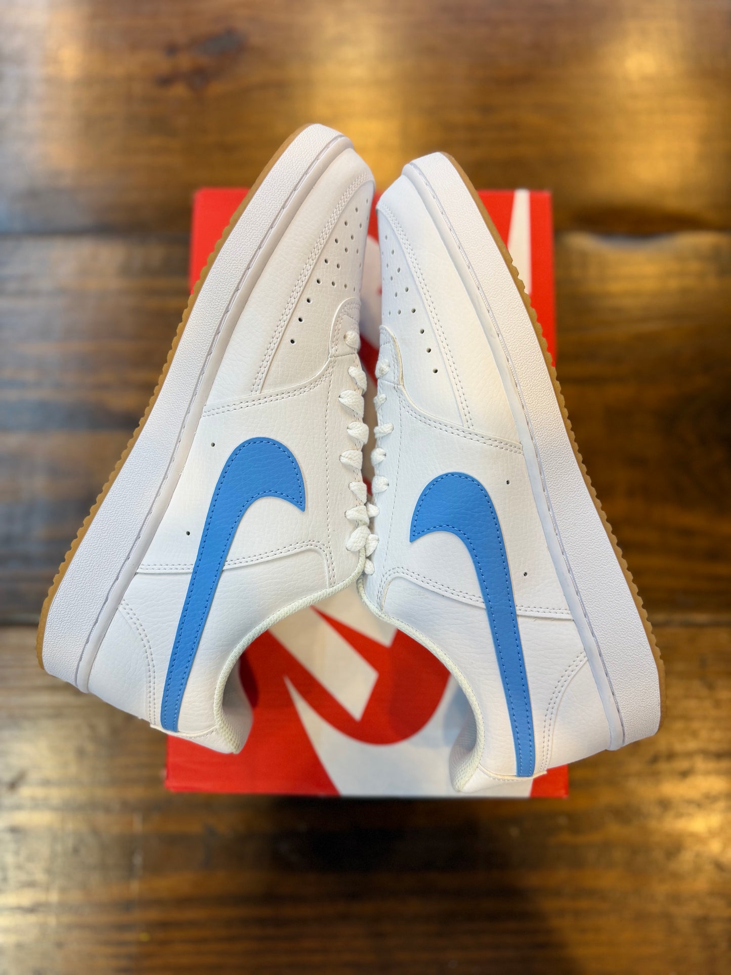 Nike Court Vision Low White University Blue PRE-OWNED