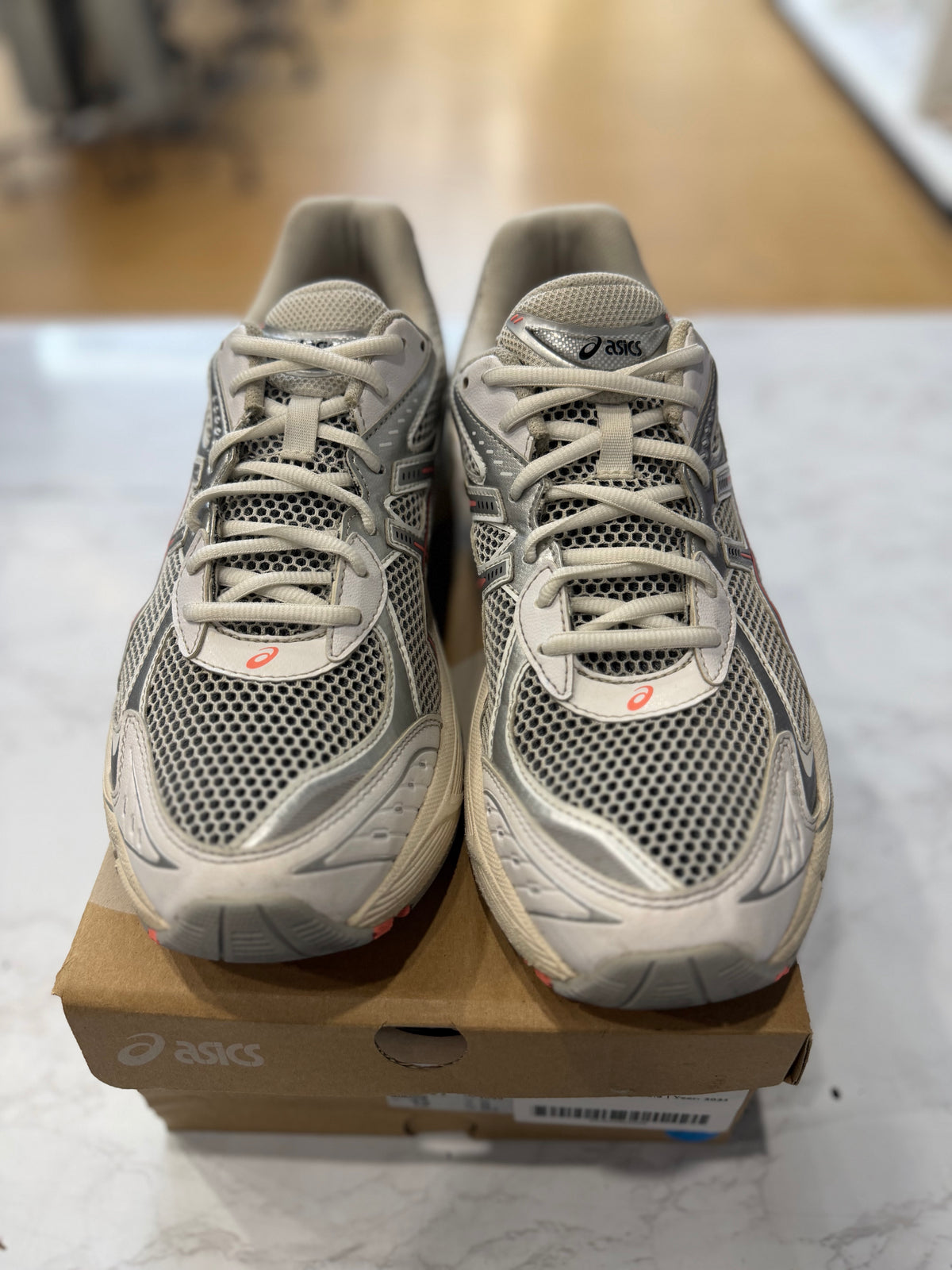 ASICS GT-2160 White Sun Coral PRE-OWNED
