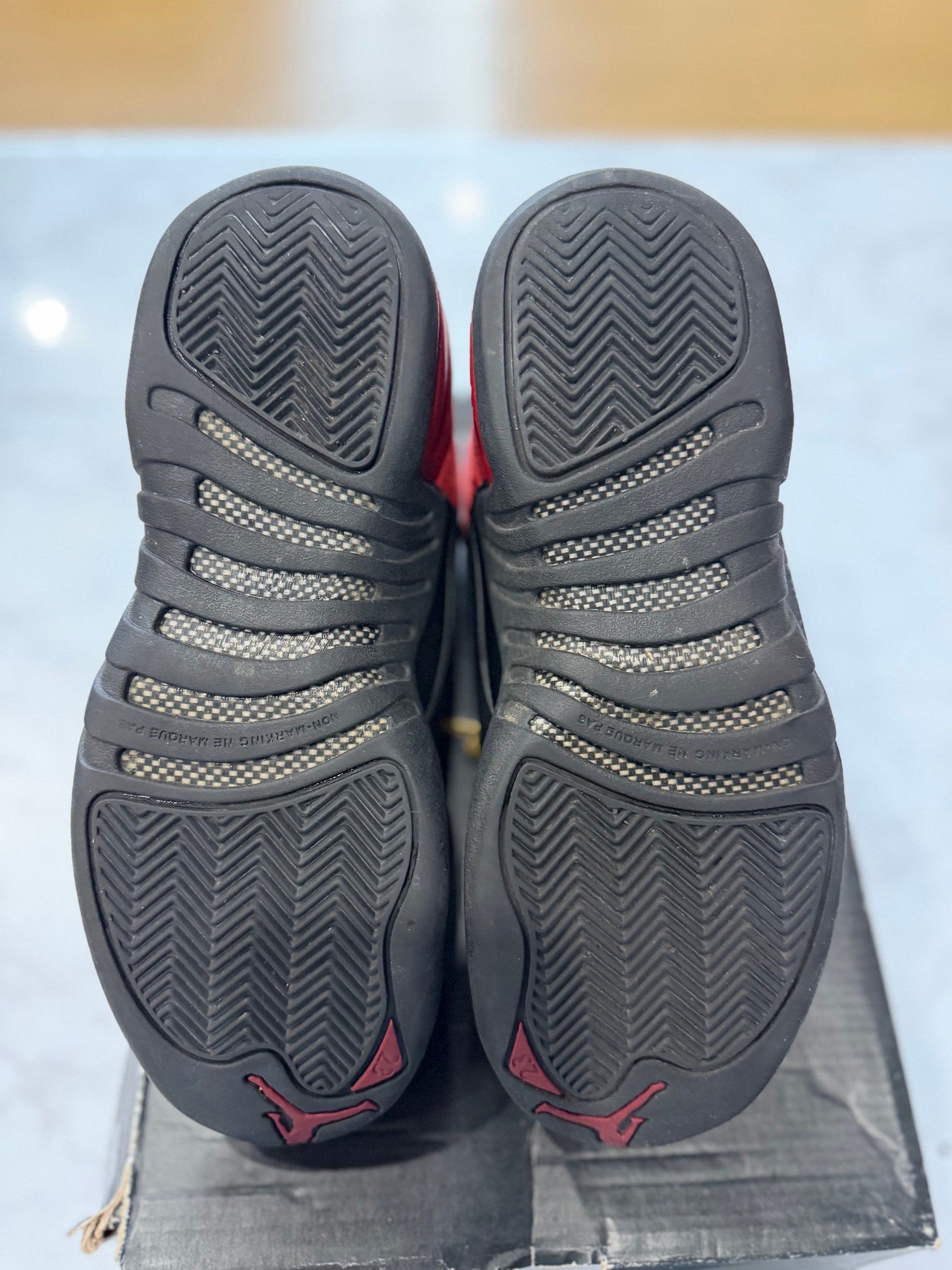 Jordan 12 Retro Reverse Flu Game (GS) PRE-OWNED
